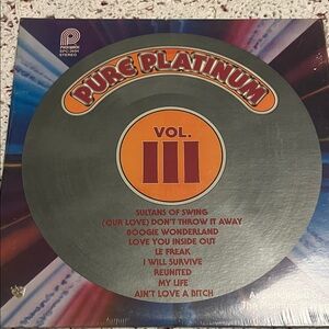 Pure Platinum by the Platinum Players Vol. III Vinyl Record